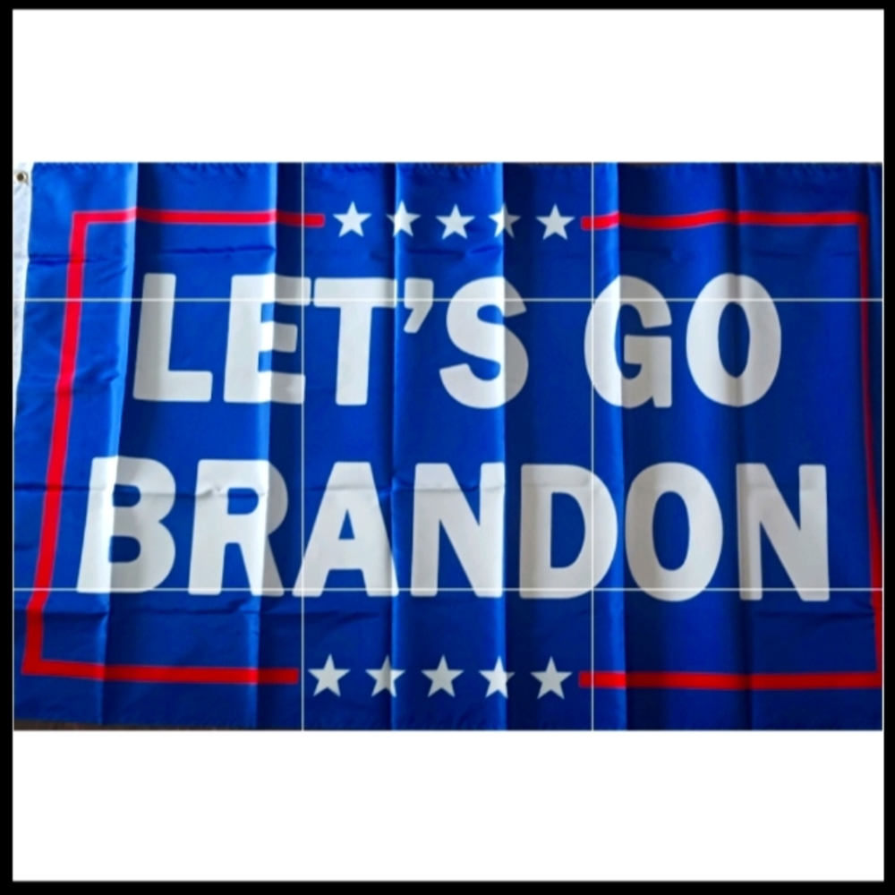 Let's Go Brandon Flag - Made in USA - Double Sided - 3ft+5ft - Very High Quality